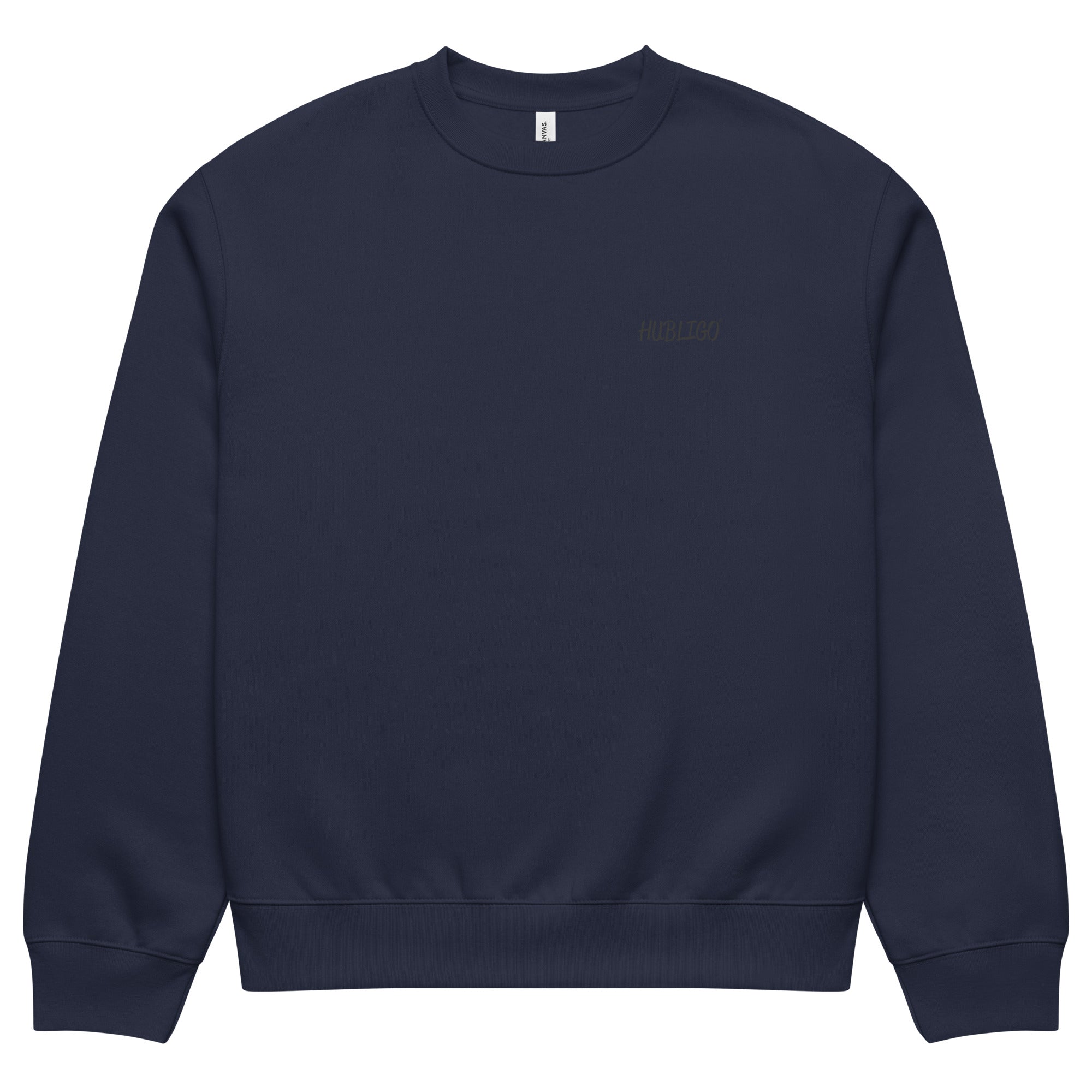 Hubligo_Hoodi_oversize & heavy blue_unisex-navy-front0