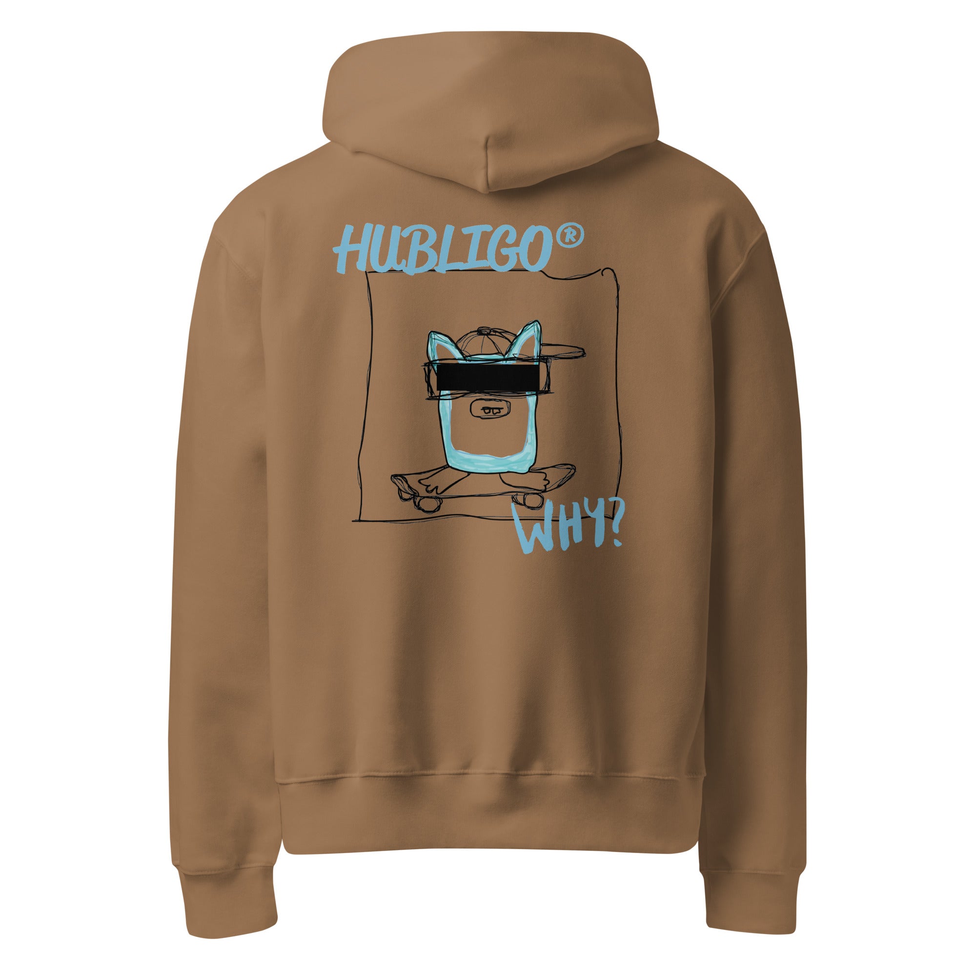Hubligo_Hoodi_oversized-heavyweight_vintage-brown_S_back0
