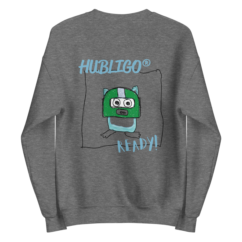 Hubligo_Sweatshirt_unisex-graphite-heather-H_back0