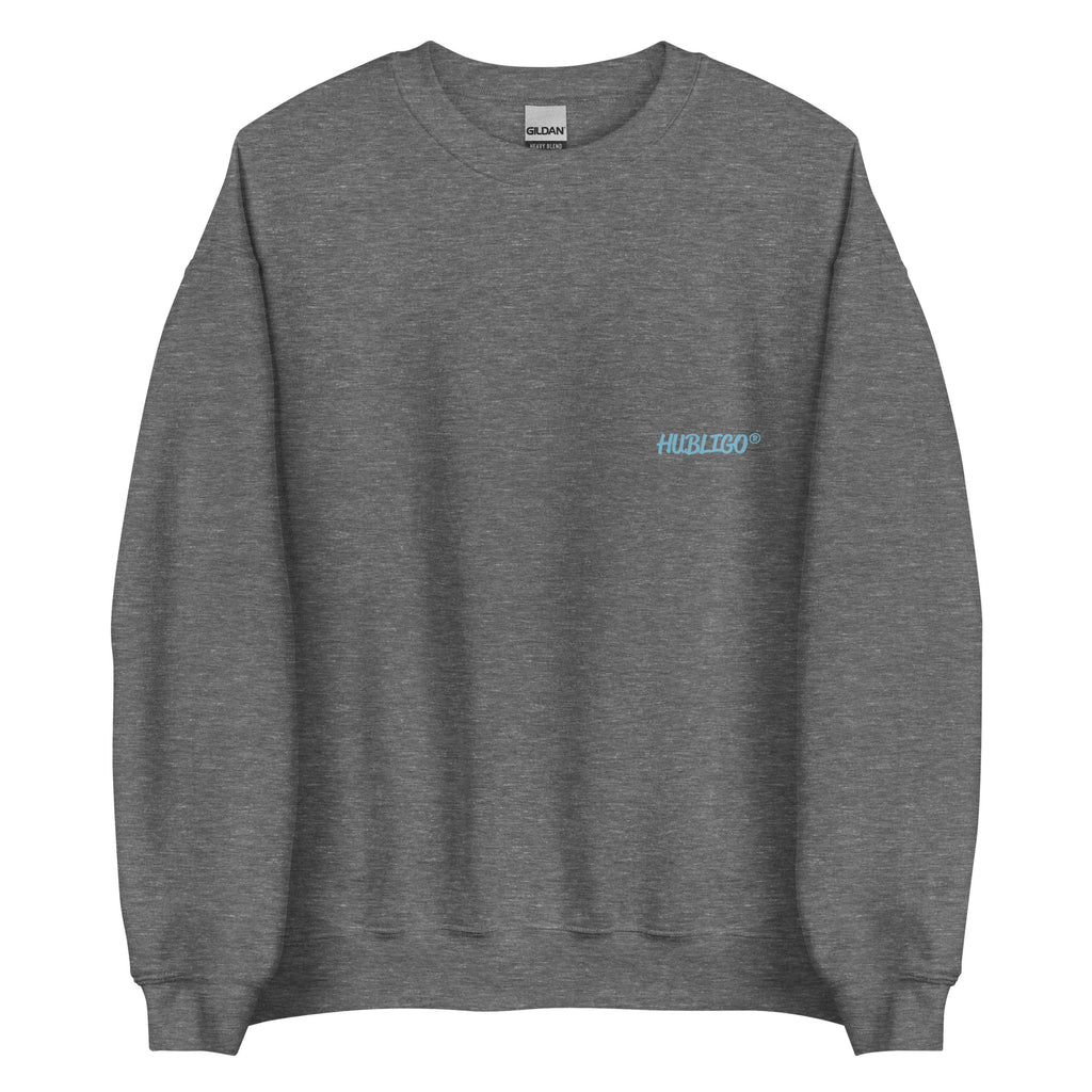 Hubligo_Sweatshirt_unisex-graphite-heather-H_front0
