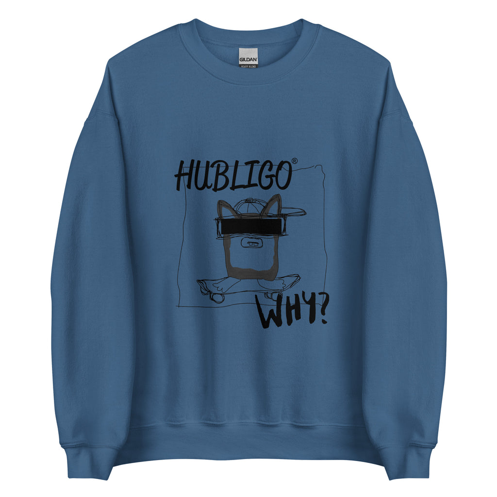 Hubligo_Sweatshirt_unisex-indigo-blue_S_front0