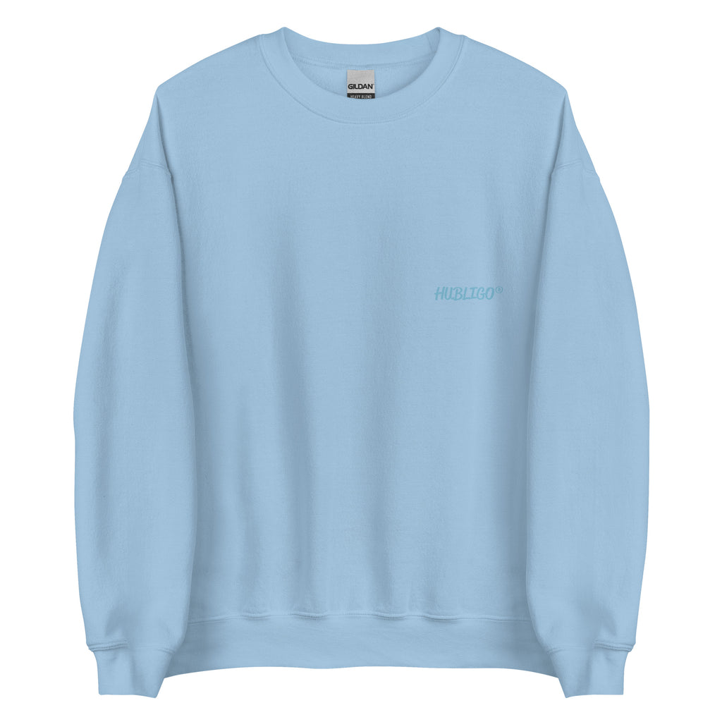Hubligo_Sweatshirt_unisex-light-blue_H_front0
