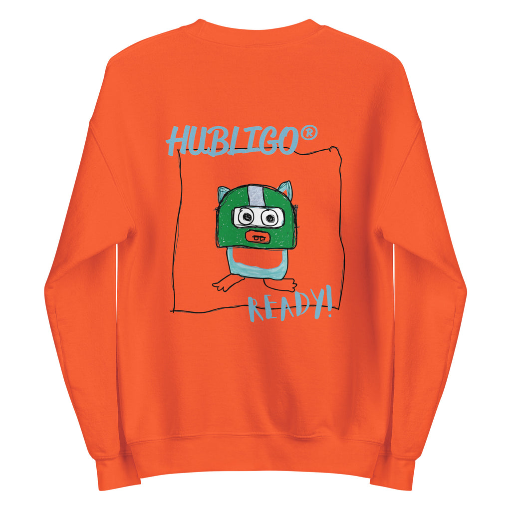 Hubligo_Sweatshirt_unisex-orange_H_back0