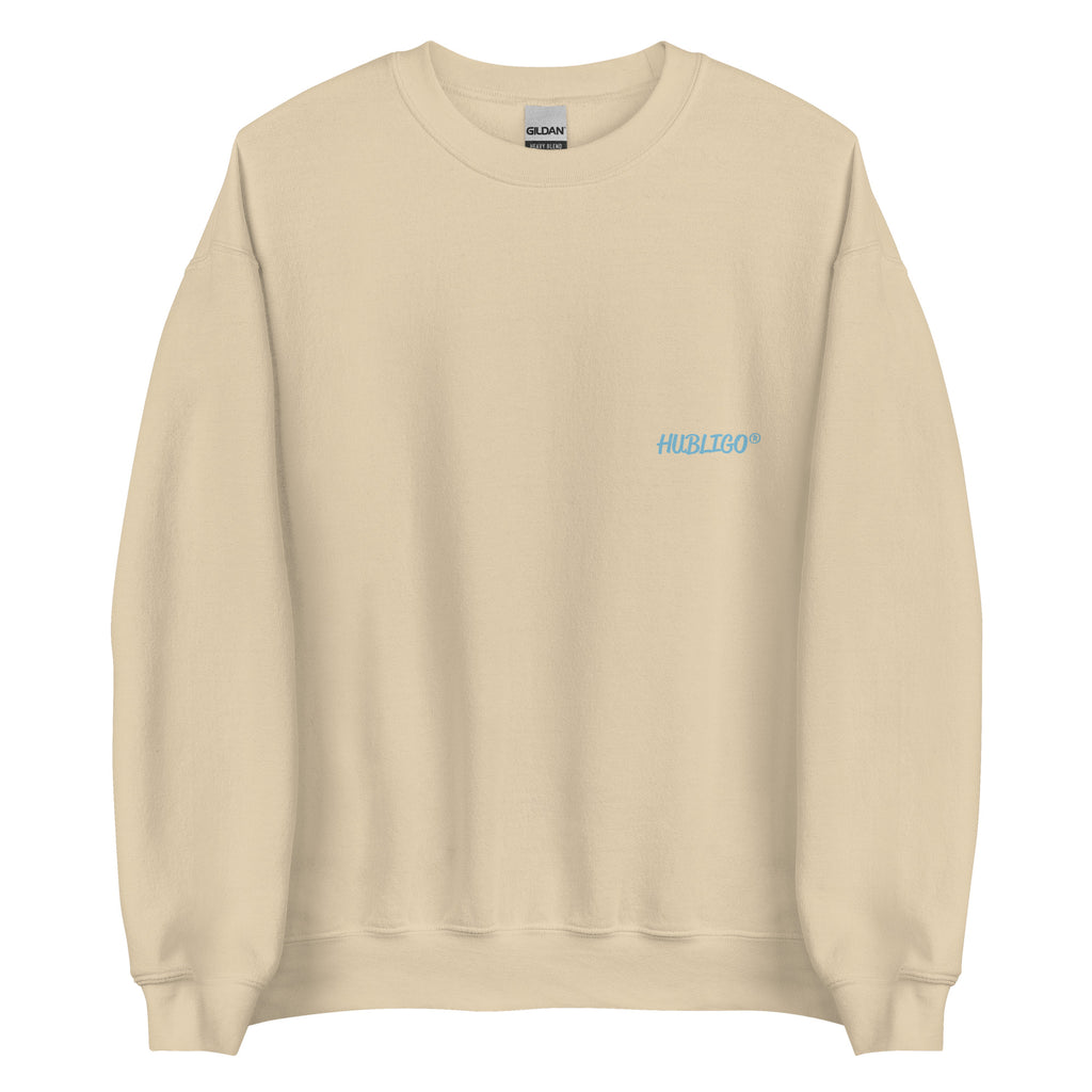 Hubligo_Sweatshirt_unisex-sand_H_front0