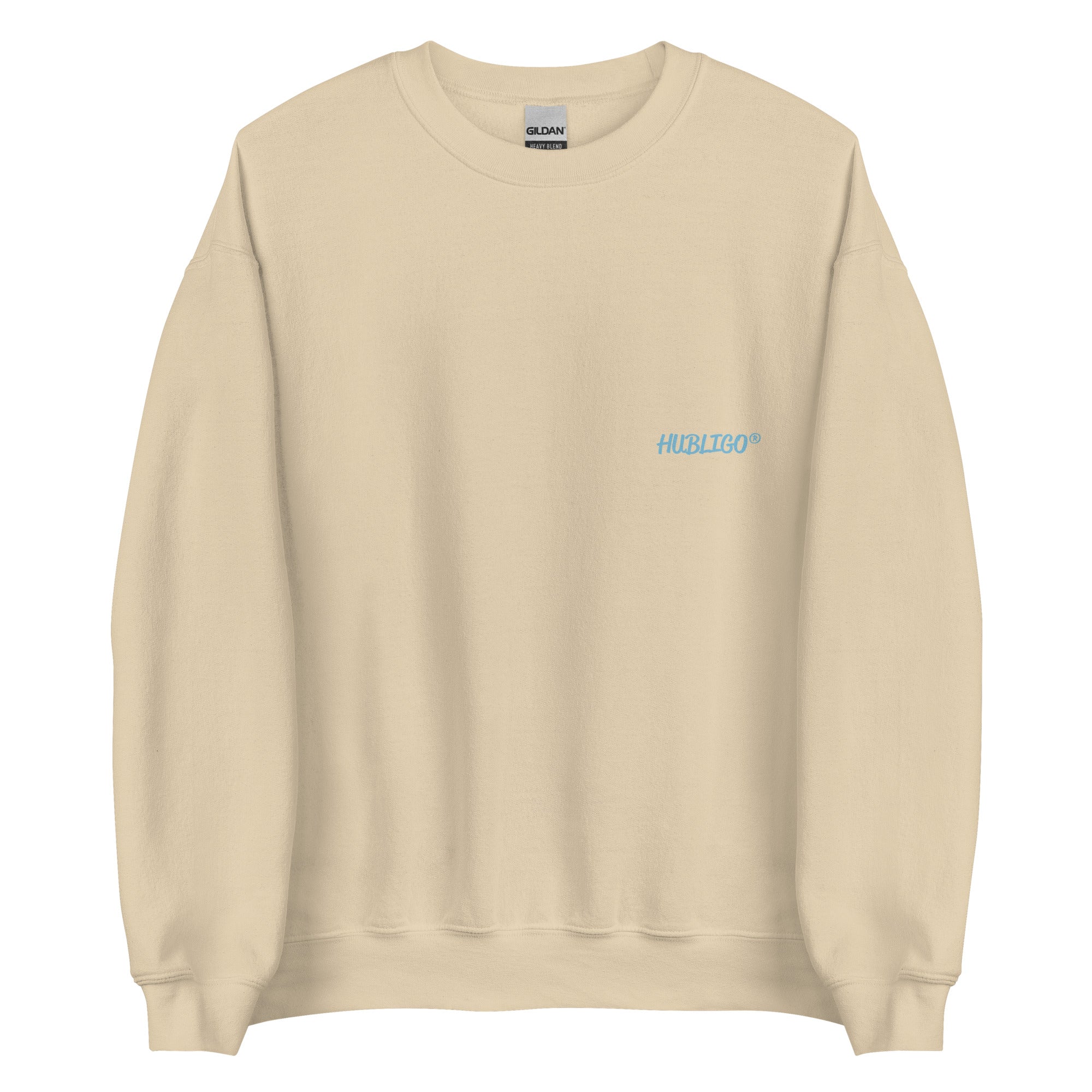 Hubligo_Sweatshirt_unisex-sand_H_front0